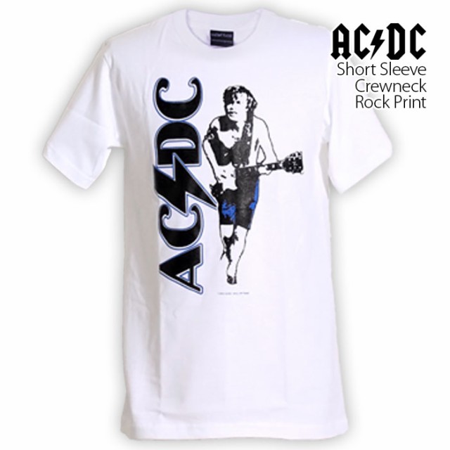 AC/DC Tシャツ エーシーディーシー ロックTシャツ バンドTシャツ 半袖 メンズ レディース かっこいい バンT ロックT バンドT ダンス  ロッ｜au PAY マーケット