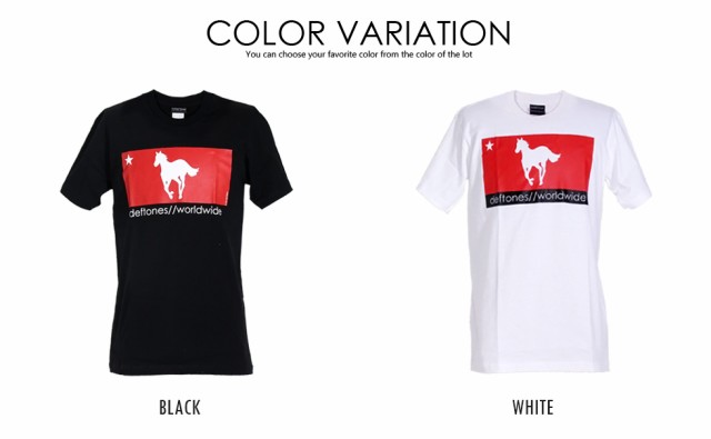 Deftones Tシャツ デフトーンズ ロックTシャツ バンドTシャツ White Pony 半袖 メンズ レディース かっこいい バンT ロックT  バンドT ダ｜au PAY マーケット