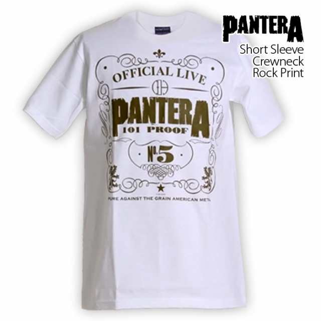 Pantera Tシャツ パンテラ ロックTシャツ バンドTシャツ 半袖 メンズ レディース かっこいい バンT ロックT バンドT ダンス ロック  パン｜au PAY マーケット