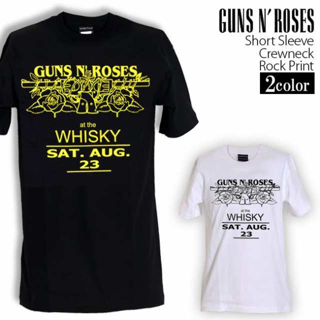 Guns N Roses Tシャツ ガンズ アンド ローゼズ GNR ロックTシャツ バンドTシャツ 半袖 メンズ レディース かっこいい バンT  ロックT バン｜au PAY マーケット