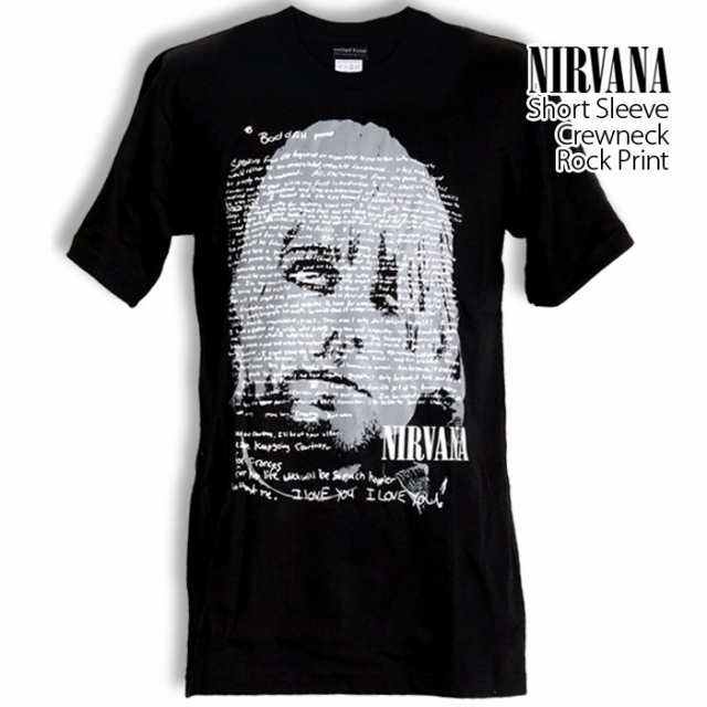 Nirvana Tシャツ ニルヴァーナ ロックTシャツ バンドTシャツ ニルバーナ Kurt Cobain カートコバーン メンズ レディース  パロディ Tシャ｜au PAY マーケット