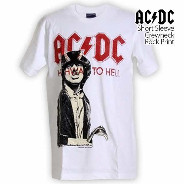 AC/DC Tシャツ エーシーディーシー ロックTシャツ バンドTシャツ 半袖 メンズ レディース かっこいい バンT ロックT バンドT ダンス  ロッ｜au PAY マーケット