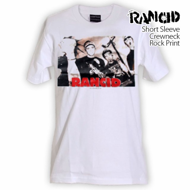 Rancid Tシャツ ランシド ロックTシャツ バンドTシャツ 半袖 メンズ レディース かっこいい バンT ロックT バンドT ダンス ロック  パンク｜au PAY マーケット