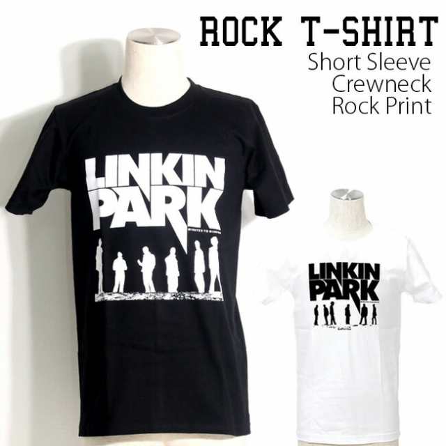 ロックTシャツ Linkin Park リンキン パーク デカロゴ バンドTシャツ