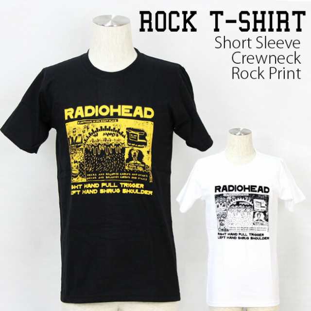 ロックTシャツ レディオヘッド Radiohead コミックロゴ 3カラー バンド