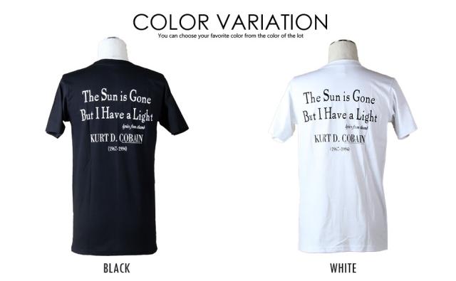 Kurt Cobain Tシャツ カートコバーン ロックTシャツ バンドT