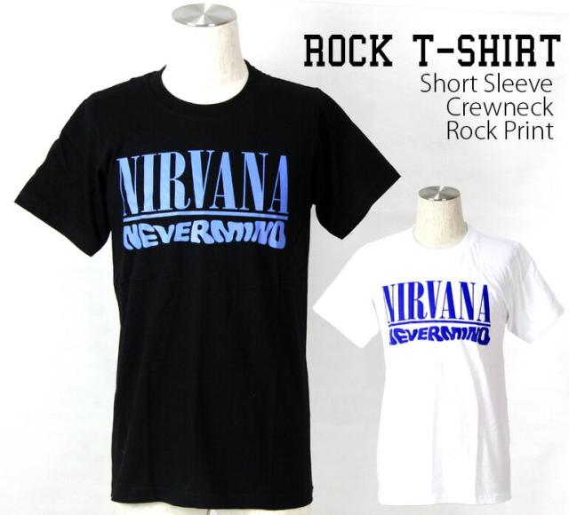 ロックtシャツ Nirvana ニルヴァーナ ニルバーナ 文字 バンドtシャツ メンズ レディース パンクの通販はau Pay マーケット T Link Au Pay マーケット店
