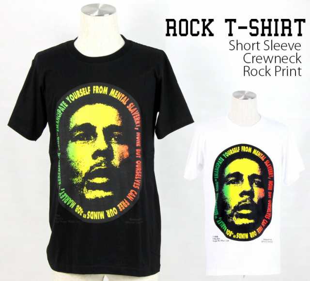 ロックtシャツ Bob Marley ボブ マーリー 顔イラスト バンドtシャツ メンズ レディース パンクの通販はau Pay マーケット T Link Au Pay マーケット店