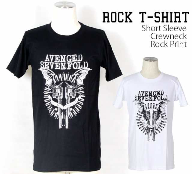 ロックTシャツ Avenged Sevenfold アヴェンジド セヴンフォールド BatGun バンドTシャツ メンズ レディース パンク｜au  PAY マーケット