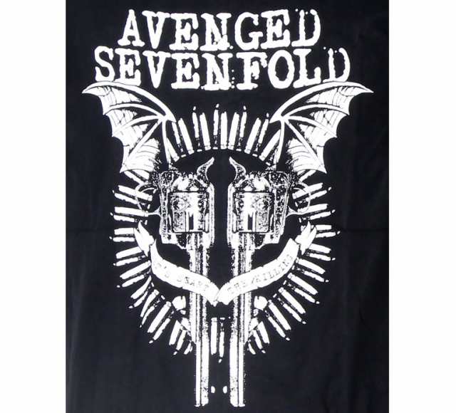 ロックTシャツ Avenged Sevenfold アヴェンジド セヴンフォールド BatGun バンドTシャツ メンズ レディース パンク｜au  PAY マーケット