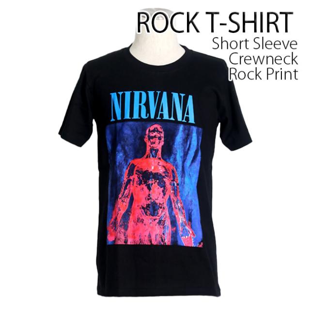 Nirvana Tシャツ ニルヴァーナ Sliver 半袖 ロックTシャツ バンドT