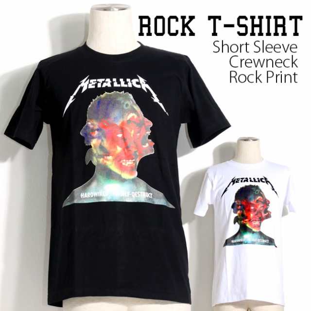 ロックtシャツ バンドtシャツ パンク Metallica メタリカ ２カラー メンズ Tシャツ レディース Tシャツ ファッション レディース 半袖 の通販はau Pay マーケット T Link Au Pay マーケット店