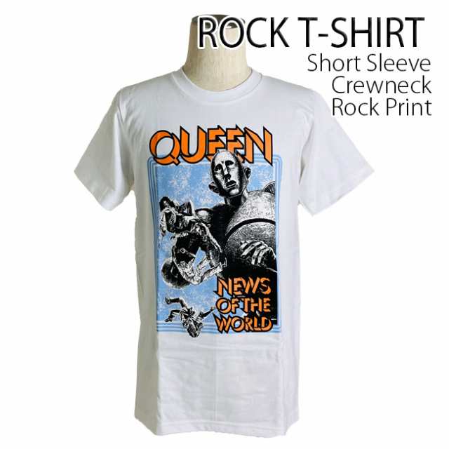 Queen Tシャツ クイーン ロックTシャツ バンドTシャツ 半袖 メンズ レディース かっこいい バンT ロックT バンドT ダンス ロック  パンク ｜au PAY マーケット