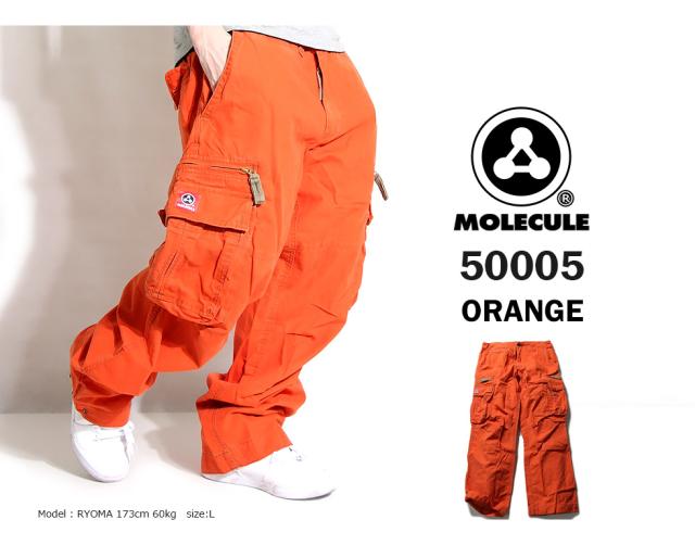 MOLECULE カーゴパンツ ワイドパンツ メンズ 50005 ルーズフィット 大きいサイズ ボトムス ミリタリーパンツ メンズ カモフラ 迷彩 B系_2