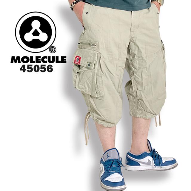 MOLECULE モレキュール 7分丈 ミリタリーカーゴパンツ 6カラー 迷彩柄