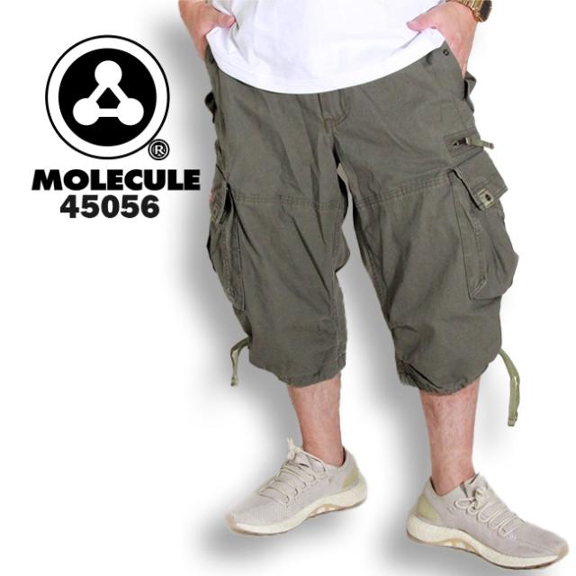 MOLECULE モレキュール 7分丈 ミリタリーカーゴパンツ 6カラー 迷彩柄