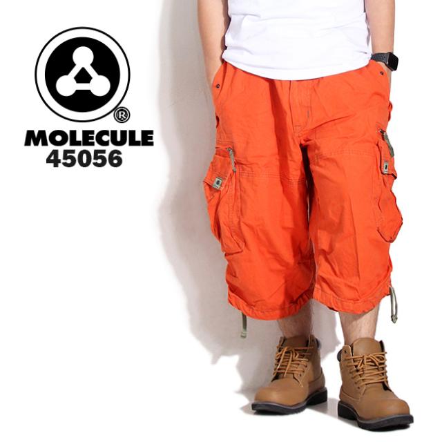 MOLECULE モレキュール  7分丈 ミリタリーカーゴパンツ 6カラー 迷彩柄 45056 大きいサイズ ボトムス ミリタリーパンツ メンズ カモフラ MOLECULE モレキュール 7分丈 ミリタリーカーゴパンツ 6カラー 迷彩柄