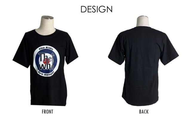 The Who Tシャツ ザ・フー ターゲットマーク ロックTシャツ バンドT