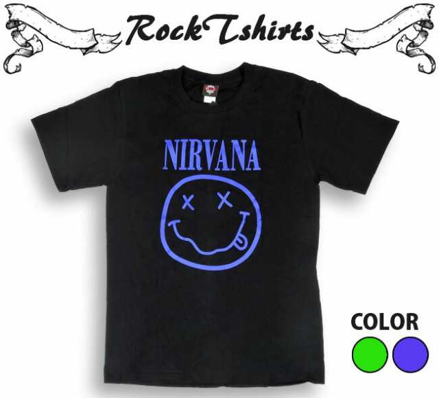 ロックTシャツ ロックＴシャツ Nirvana ニルヴァーナ ニルバーナ