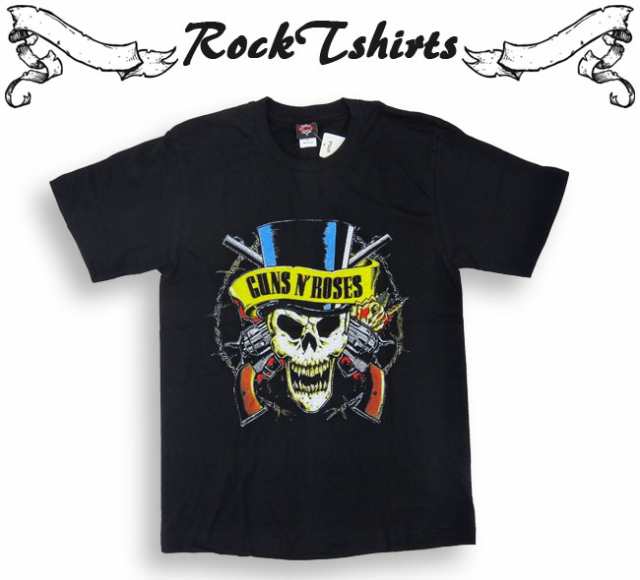 ロックtシャツ ロックtシャツ Guns N Roses ガンズ アンド ローゼズ バンドtシャツ メンズ レディース パンク 大きいサイズの通販はau Pay マーケット T Link Au Pay マーケット店