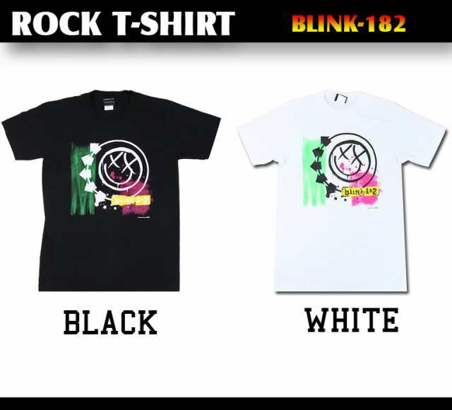 ロックtシャツ ブリンク 1 Blink 1 オシャレロゴ バンドtシャツ メンズ レディース パンクの通販はau Pay マーケット T Link Au Pay マーケット店