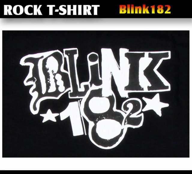 ロックtシャツ Blink1 ブリンク1 オシャレロゴ バンドtシャツ メンズ レディース パンクの通販はau Pay マーケット T Link Au Pay マーケット店