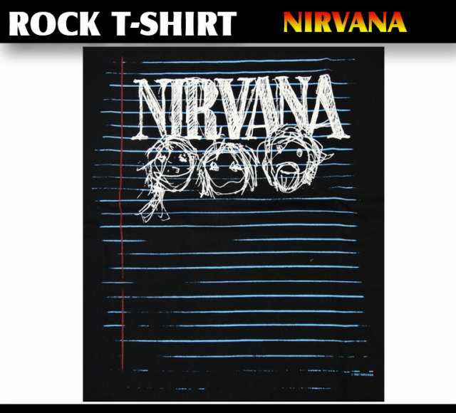 ロックtシャツ Nirvana ニルヴァーナ ニルバーナ 落書きイラスト バンドtシャツ メンズ レディース パンクの通販はau Pay マーケット T Link Au Pay マーケット店