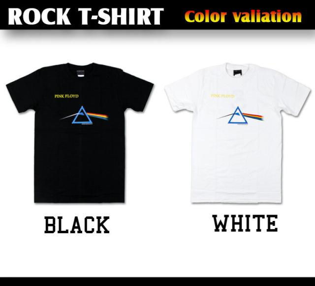 ロックtシャツ Pink Floyd ピンクフロイド トライアングルロゴ バンドtシャツ メンズ レディース パンクの通販はau Pay マーケット T Link Au Pay マーケット店