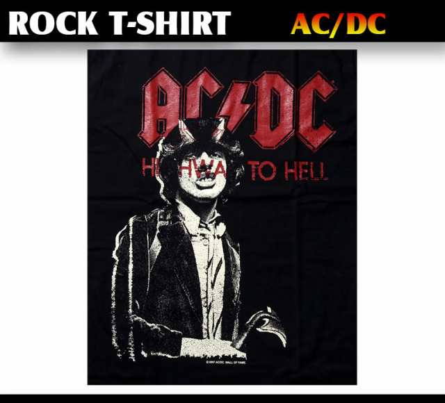 Ac Dc エーシーディーシー 鬼 ロックtシャツ バンドtシャツ メンズ レディース ロック パンク ファッションの通販はau Pay マーケット T Link Au Pay マーケット店