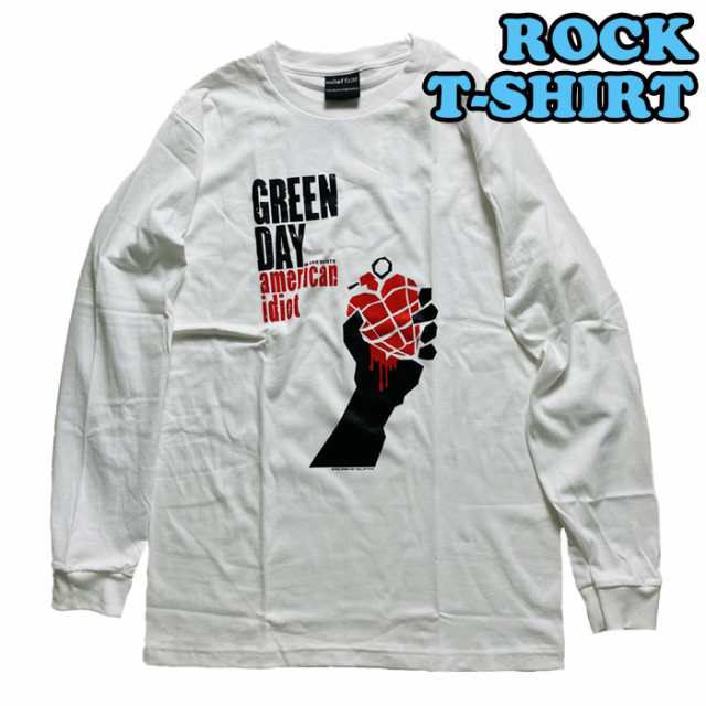 GreenDay Tシャツ グリーンデイ 長袖 ロックTシャツ バンドTシャツ メンズ レディース ロンT ロックT バンドT バンT ロゴ バンド  ロゴT ｜au PAY マーケット