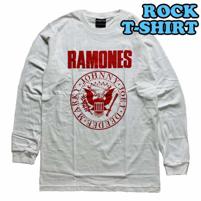 長袖 Ramones ロング Tシャツ ラモーンズ ロンT ロックTシャツ