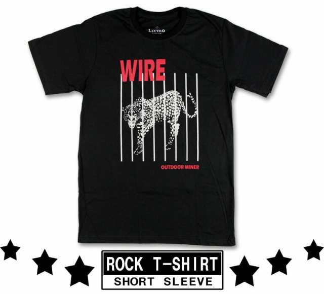 ロックtシャツ Wire ワイヤー 格子の向こうのヒョウ バンドtシャツ メンズ レディース パンクの通販はau Pay マーケット T Link Au Pay マーケット店