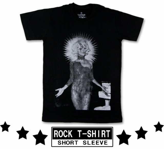 ロックtシャツ Lady Gaga レディー ガガ 奇抜ファッション バンドtシャツ メンズ レディース パンクの通販はau Pay マーケット T Link Au Pay マーケット店