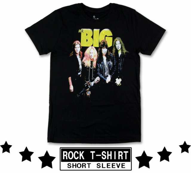 ロックtシャツ Mr Big ミスター ビッグ メンバーイラスト バンドtシャツ メンズ レディース パンクの通販はau Pay マーケット T Link Au Pay マーケット店