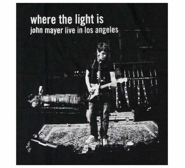 ロックTシャツ John Mayer ジョン メイヤー Live in Los angeles ...