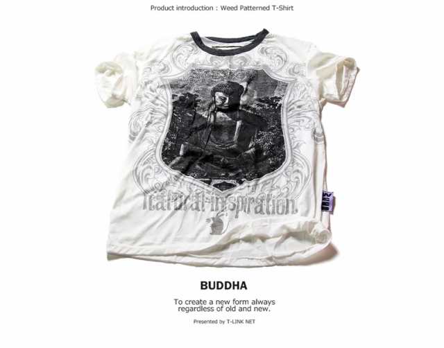 Weed シワ加工 和柄 デザインtシャツ Buddha 大仏 デザインtシャツ イラストtシャツ メンズ 和柄tシャツwの通販はau Pay マーケット T Link Au Pay マーケット店