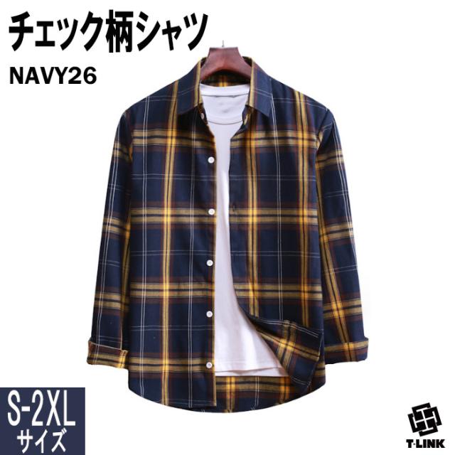 チェック柄 長袖シャツ M〜2XL ユニセックス 楽天市場】メンズシャツ 長袖シャツ ジャケットシャツ チェック