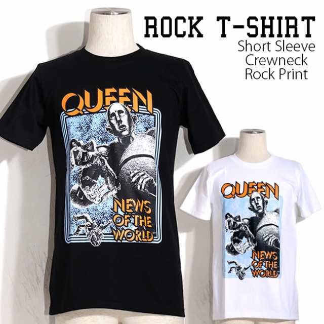 ロックTシャツ Queen Tシャツ クイーンバンドTシャツ メンズ レディース パンク｜au PAY マーケット