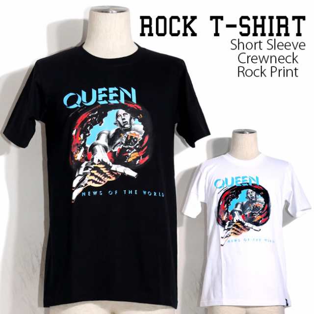 ロックTシャツ Queen Tシャツ クイーンバンドTシャツ メンズ