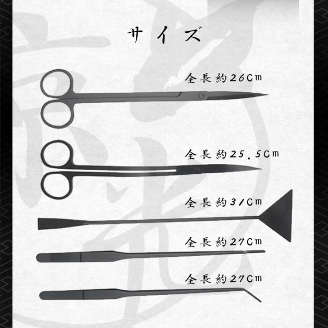 水槽 トリミング お手入れ5点セット 涼光 錆びにくい 高級感の黒ステンレス スクレーパー ハサミ ピンセット コケ取り 掃除の通販はau Pay マーケット ガジェットグルメ