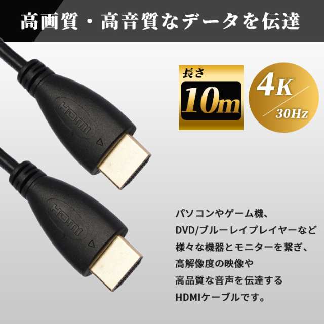 高品質の激安 HDMI ケーブル OD5.5 1.5m 高画質 ver1.4 ハイスピード