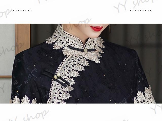 高品質 チャイナドレス パーティドレス ロングドレス チャイナ服