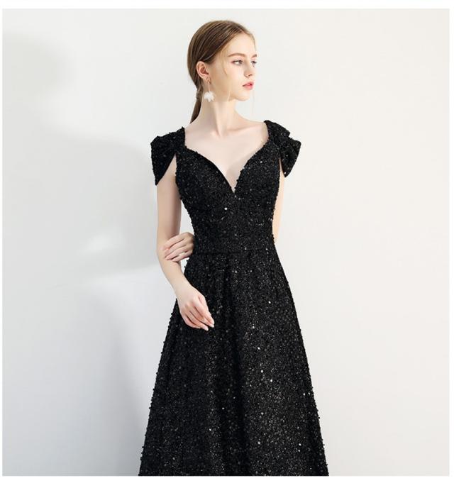 エレガントな黒のパーティードレス miyabi30448-01.jpg