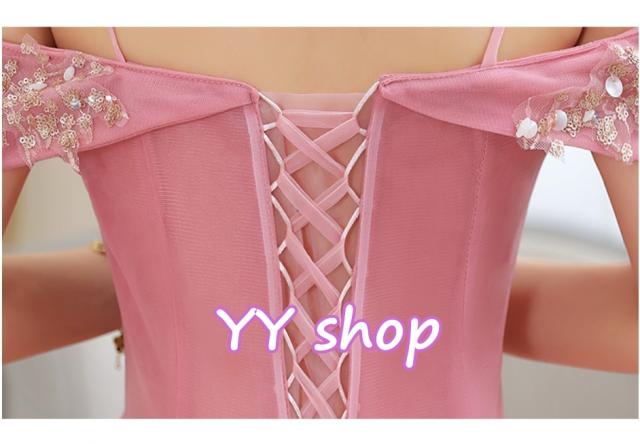 ピンク 赤 カラードレス ロングドレス パーティドレス ワンピ Aライン