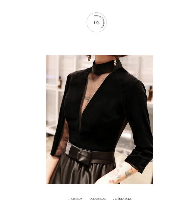 エレガントなパーティードレス d174-4.jpg