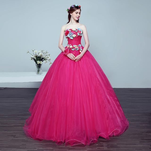 超可愛い カラードレス ロングドレス パーティドレス ワンピ ビスチェ