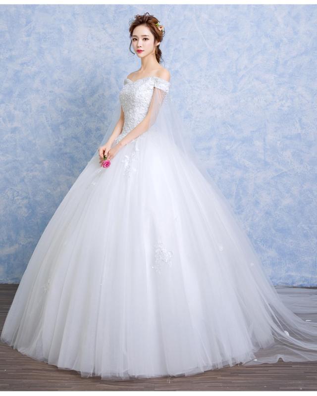 お得3点セット付 ウェディングドレス Aライン ビスチェ ケープ付 白 結婚式 マタニティ 大きいサイズ オーダーサイズ可能 H073 お得3点セット付 ウェディングドレス Aライン ビスチェ ケープ付 白