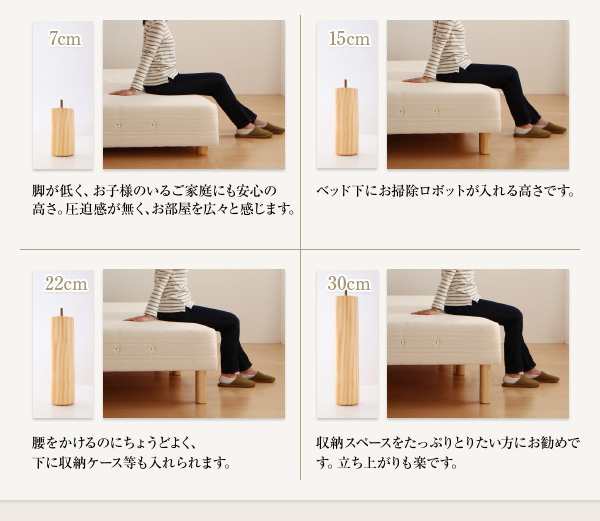 家族ベッド ファミリーベッド 日本製ポケットコイルマットレスベッド