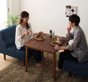 こたつ テーブル ダイニングこたつ 正方形 75×75cm 高さ調整 4段階で高さが変えられる 天然木 ウォールナット材 高さ調整 Nolan ノーラン の通販は 26,553円