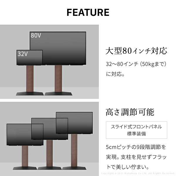 公式 組立設置付き グッドデザイン賞受賞 テレビ台 WALLインテリア